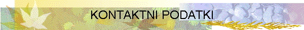 KONTAKTNI PODATKI